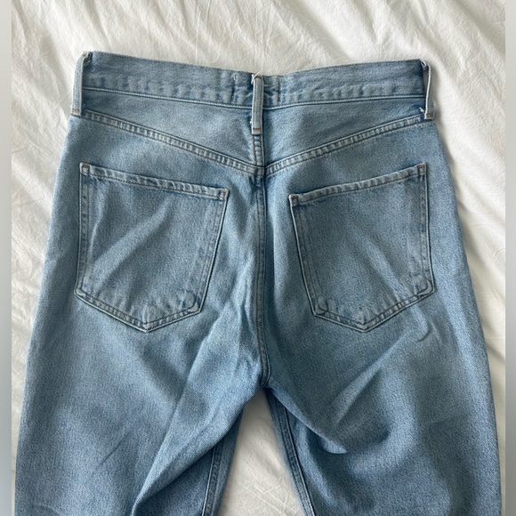 Agolde Riley Crop Straight Jeans - Picture 6 of 8
